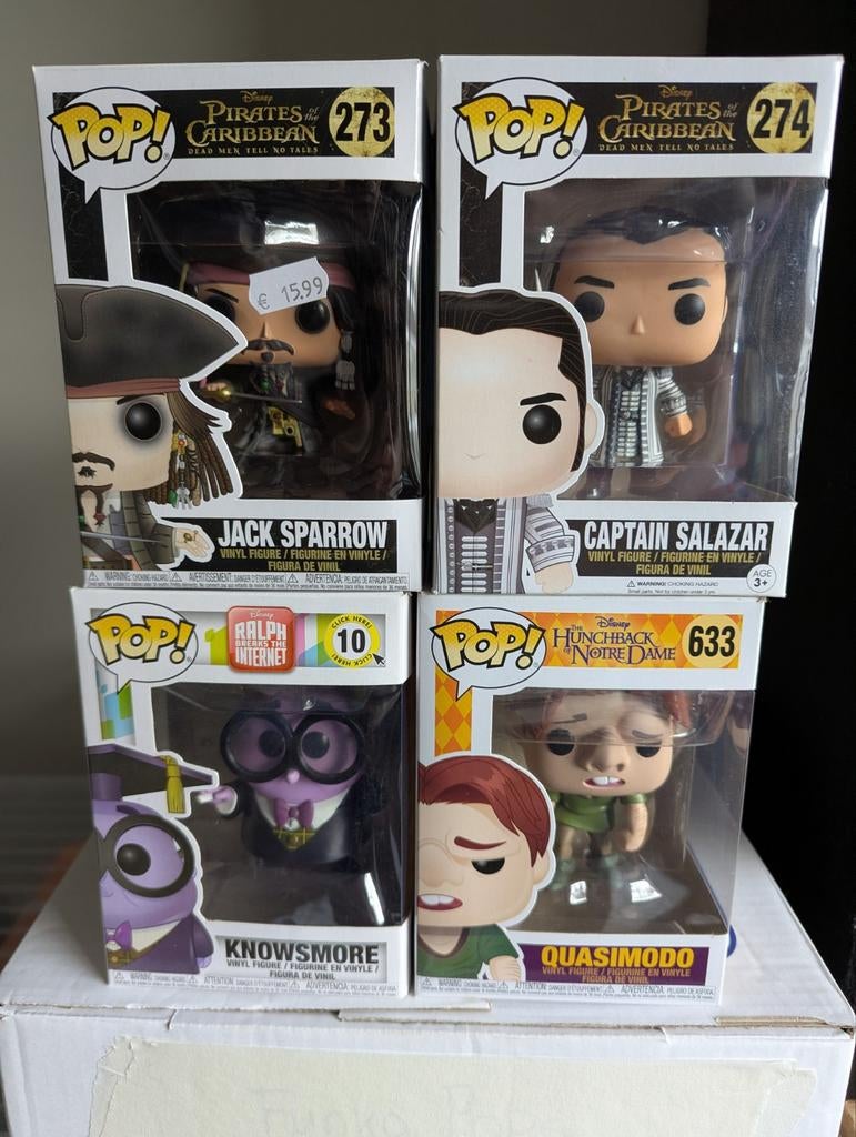 Funko Pops - Disney, Pirates of the Caribbean, Ophalen of Verzenden, Gebruikt