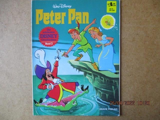 adv6416 peter pan duits disney, Eén stripboek, Ophalen, Gelezen