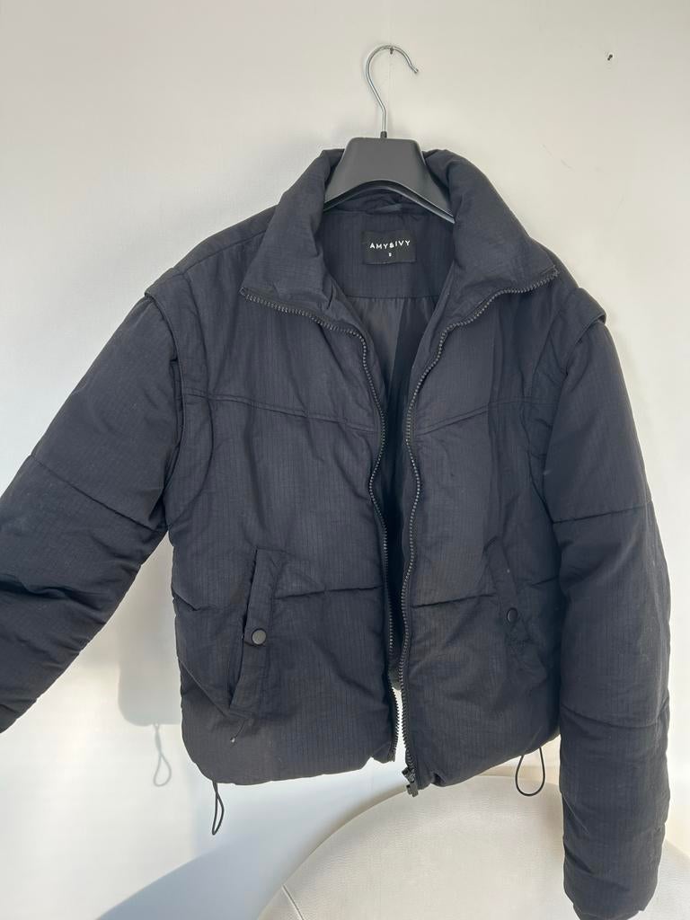 Amy & Ivy Winterjas - Lekker Warm!, Ophalen of Verzenden, Gedragen, Maat 36 (S), Zwart