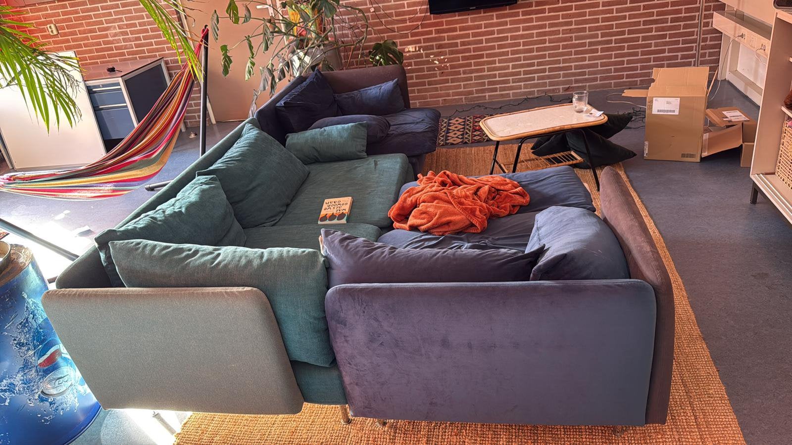 Ikea SÖDERHAMN elementen, Ophalen, Gebruikt, Stof