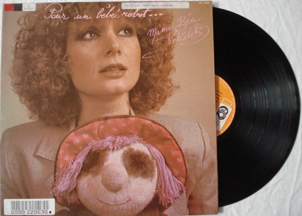 Mama Béa Tekielski - Pour un bébé robot, LP, Gebruikt, Ophalen of Verzenden, Gatefold hoes