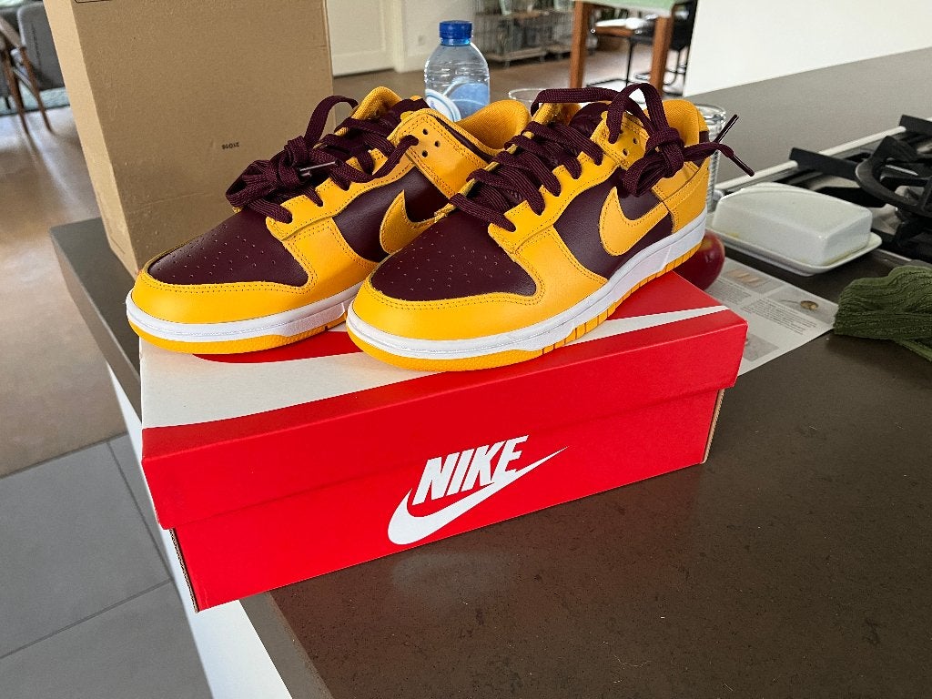 Nike Dunk Low Arizona State - 42, Kleding | Heren, Schoenen, Nieuw, Sneakers of Gympen, Overige kleuren, Ophalen of Verzenden