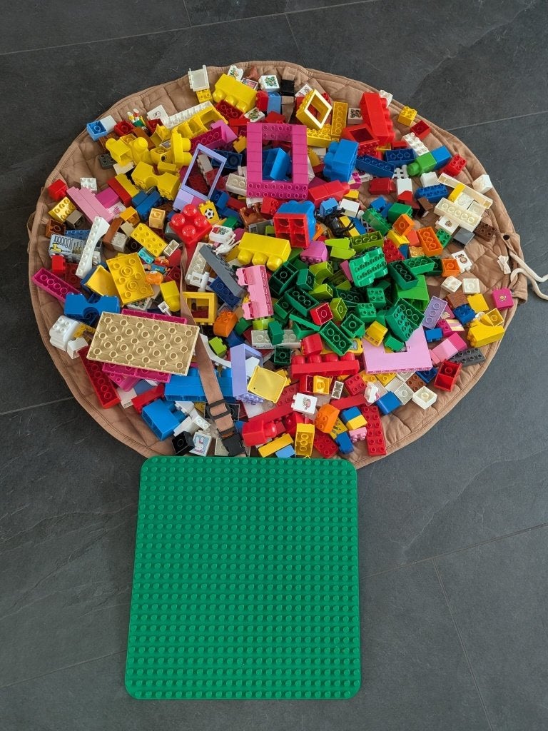 Lego grondplaat 10460 + veel diverse bouwstenen, Kinderen en Baby's, Speelgoed | Duplo en Lego, Overige thema's, Overige typen