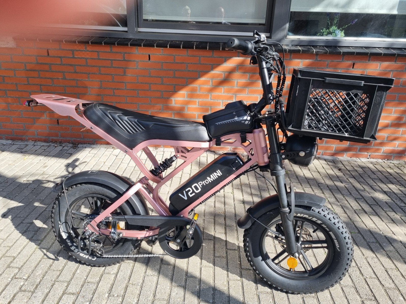 roze fatbike mini V20 te koop., Fietsen en Brommers, Ophalen, Zo goed als nieuw, Overige typen