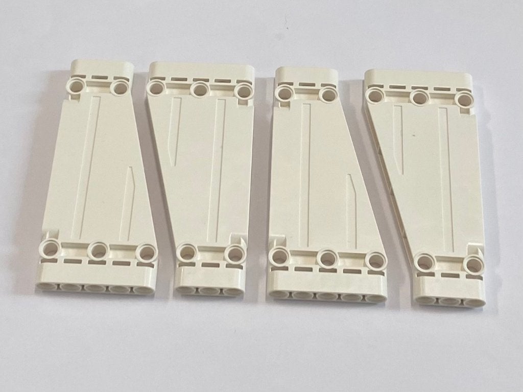 Partij 4x Lego 5x11x1 Technic panelen in diverse kleuren, Overige thema's, Lego, Nieuw, Ophalen of Verzenden