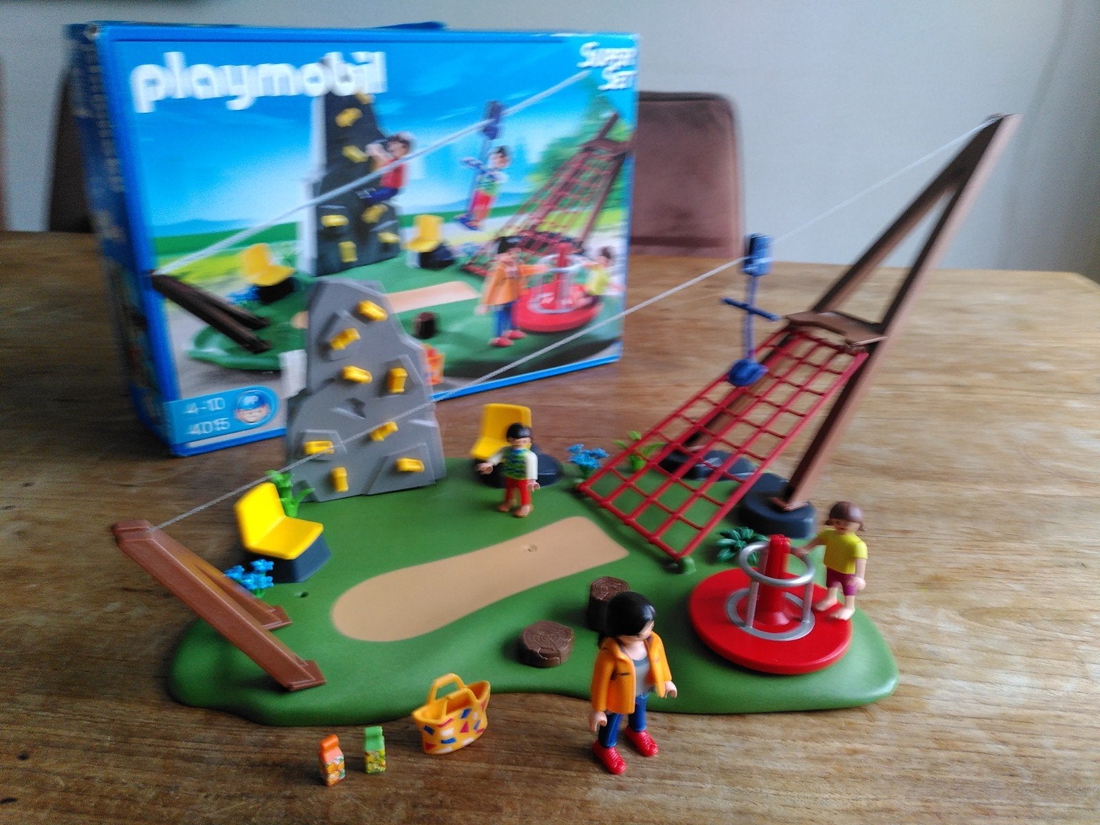 Playmobil Avontuurlijke Speeltuin 4015 met Klimwand, Ophalen of Verzenden, Jongen of Meisje