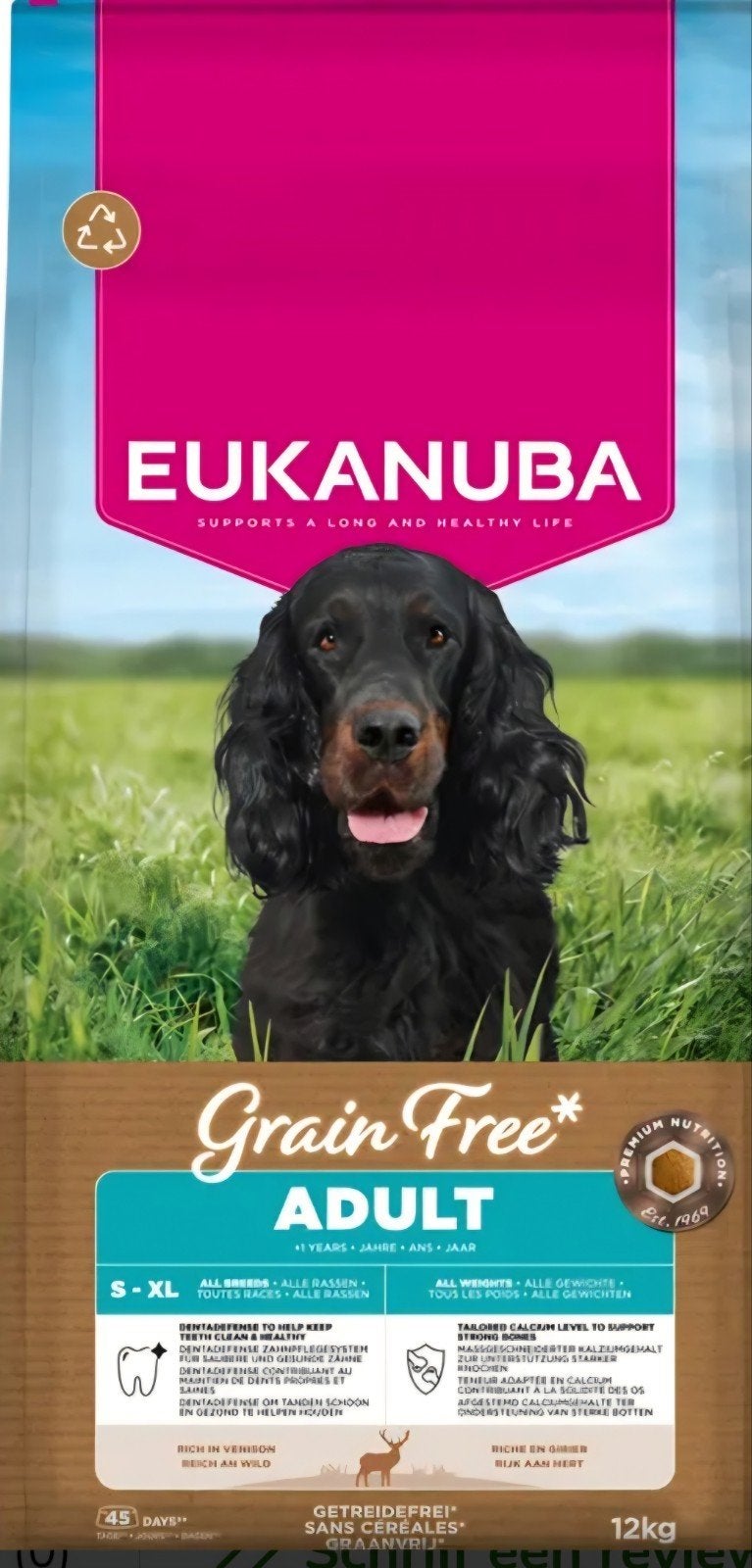 12 kg Eukenuba graanvrij, Ophalen, Hond