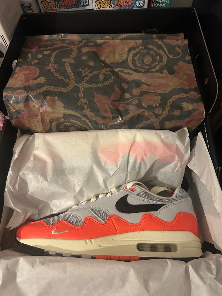 Patta Wave Hyper Crimson sneakers 42,5, Ophalen of Verzenden, Nieuw, Oranje, Sneakers of Gympen