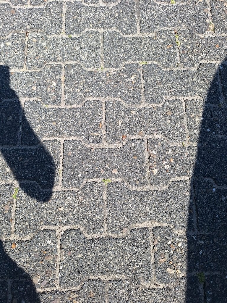 H-klinkers, Tuin en Terras, Tegels en Klinkers, Ophalen of Verzenden, Gebruikt, Beton, Klinkers