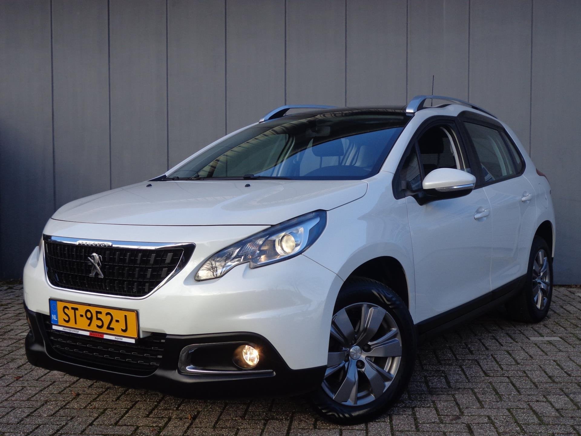 Peugeot 2008 1.2 PureTech Blue Lion 1Eig,Vol.Onderhoud, Auto's, Voorwielaandrijving, Stof, Euro 6, Origineel Nederlands