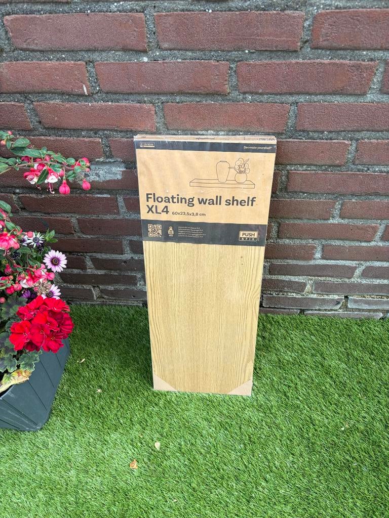 Nieuwe zwevende wandplank XL4 - 60x23.5x3.8 cm, Huis en Inrichting, Woonaccessoires | Wandplanken en Boekenplanken, Ophalen of Verzenden