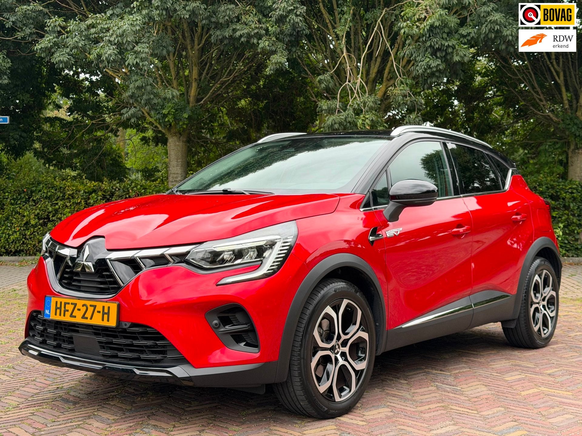 Renault Captur 1.6 E-Tech full hybrid 145 techno, Mitsubishi, 1345 kg, Stof, Gebruikt, 4 cilinders