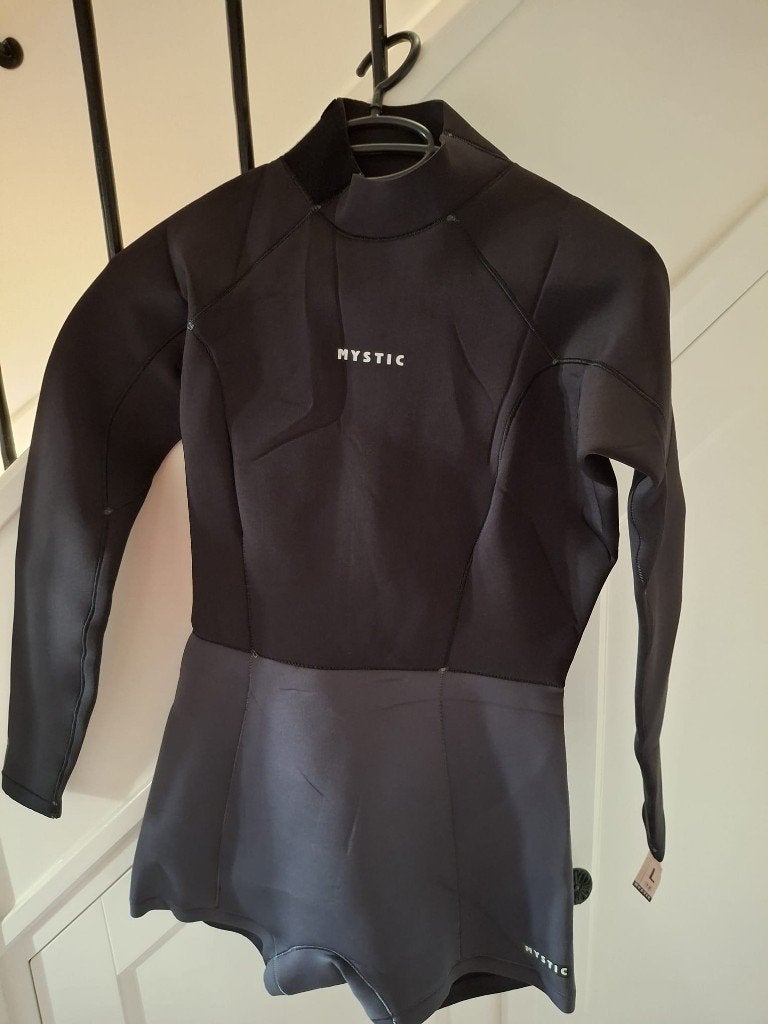 Mystic Lunar Longarm Shorty 2/2 Frontzip Women Wetsuit Dames, Wetsuit, Mystic Lunar, Onbekend, Nieuw