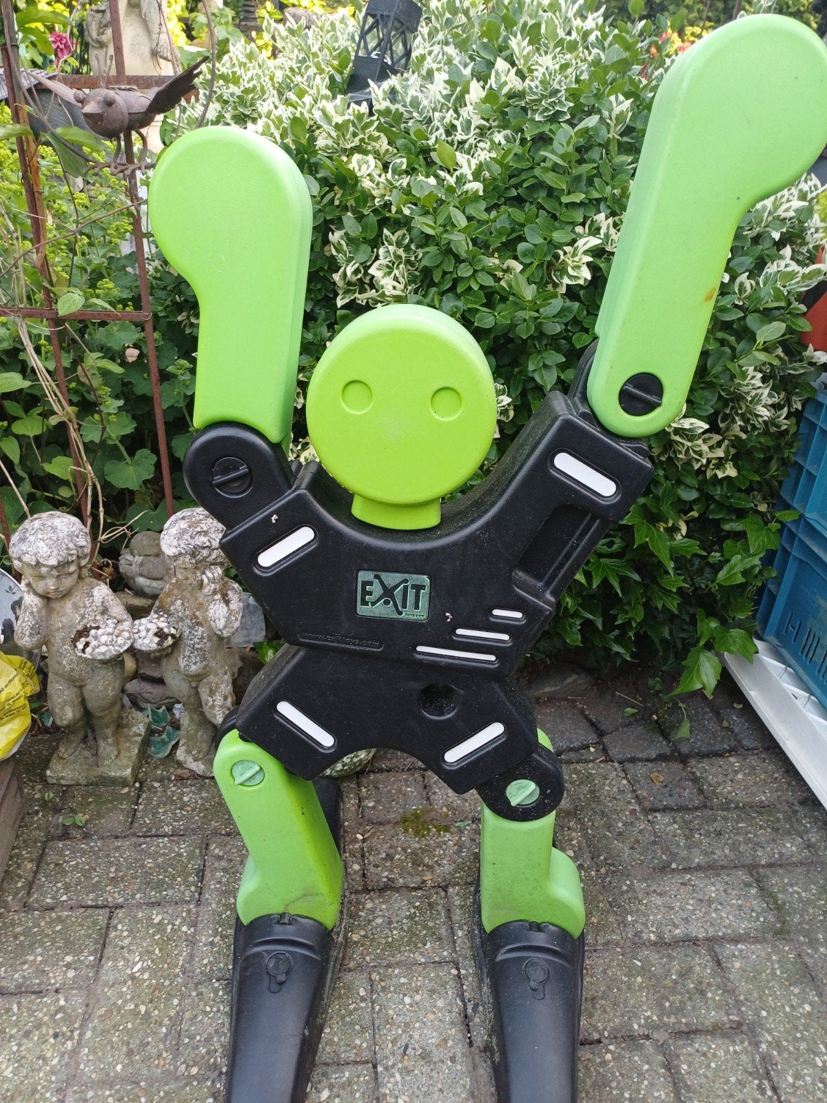 EXIT  X-MAN. verkeerspoppetje., Ophalen, Gebruikt
