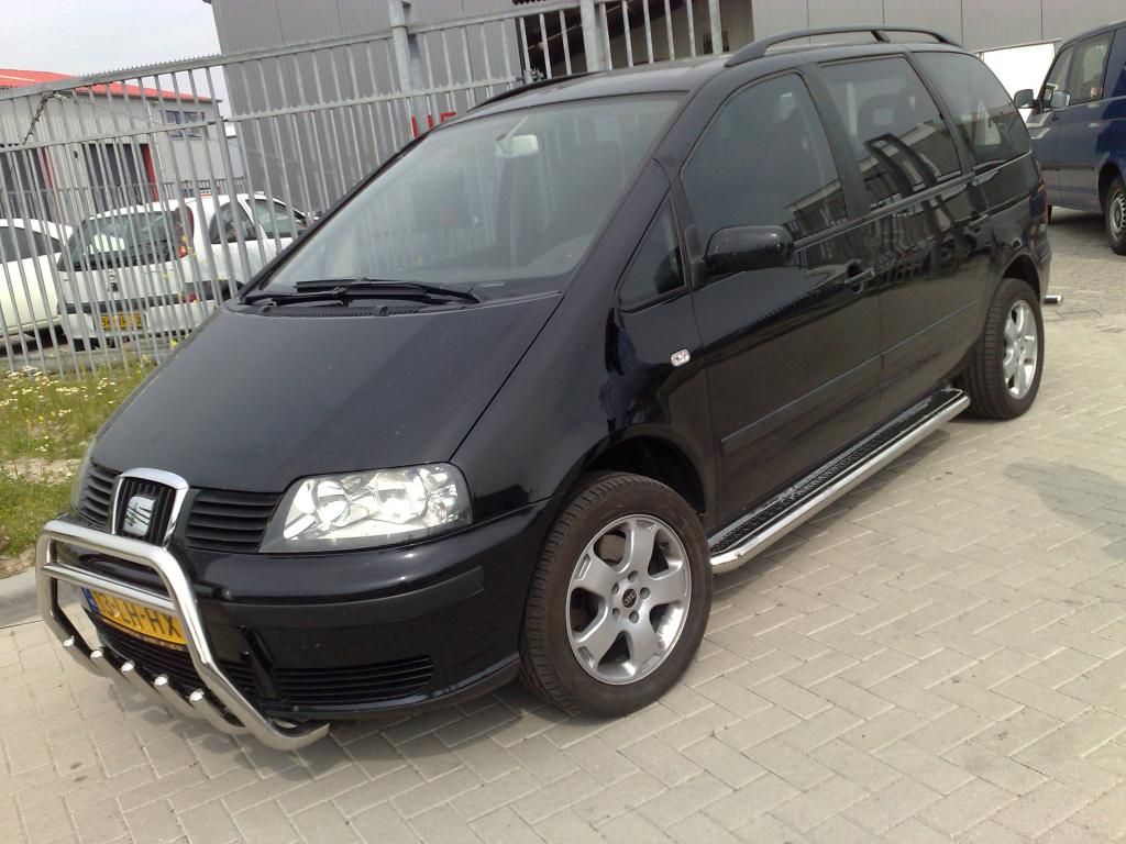 Seat Alhambra Sidebars met rvs trede