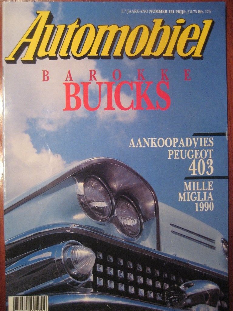 Het Automobiel 121 Mille Miglia, 403, Buick, Citroën ELV, Boeken, Ophalen of Verzenden, Nieuw, Citroën