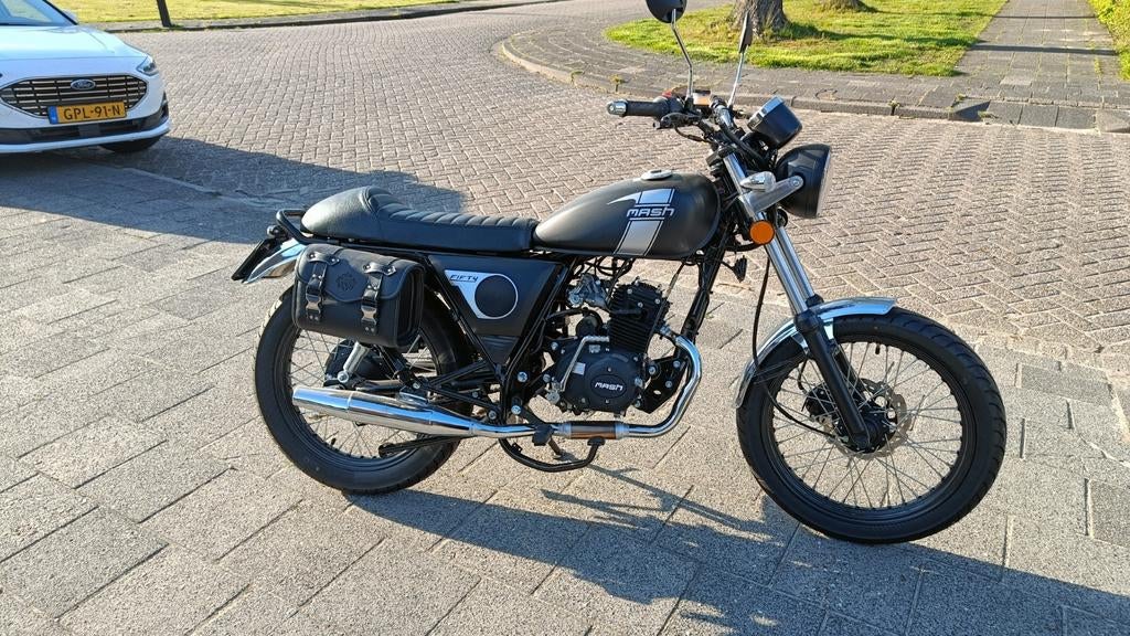 Zgan mash Fifty bj 2025 391 km gereden, Fietsen en Brommers, Maximaal 45 km/u, Zo goed als nieuw, Nvt, Mash fifty