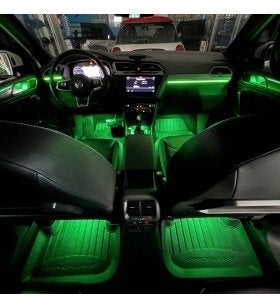 Auto Interieur Sfeerverlichting - RGB LED Strips, Auto diversen, Ophalen of Verzenden, Nieuw