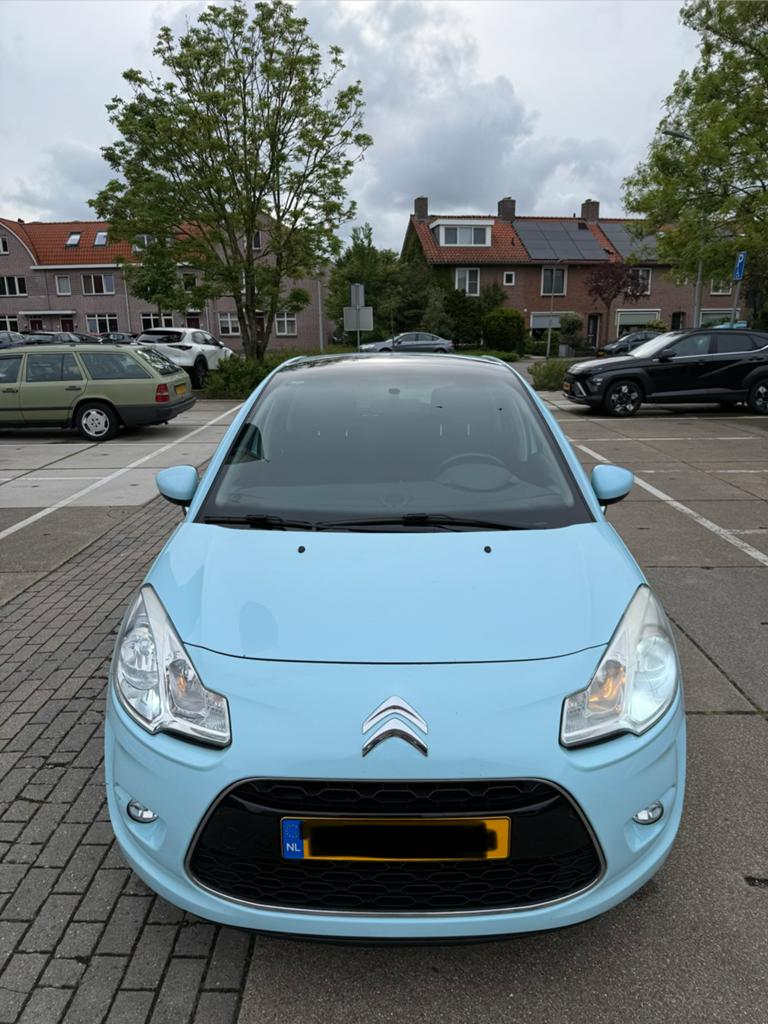 Citroën C3 1.6 VTI 88KW 2010 Blauw, Voorwielaandrijving, Stof, 40 €/maand, 4 cilinders