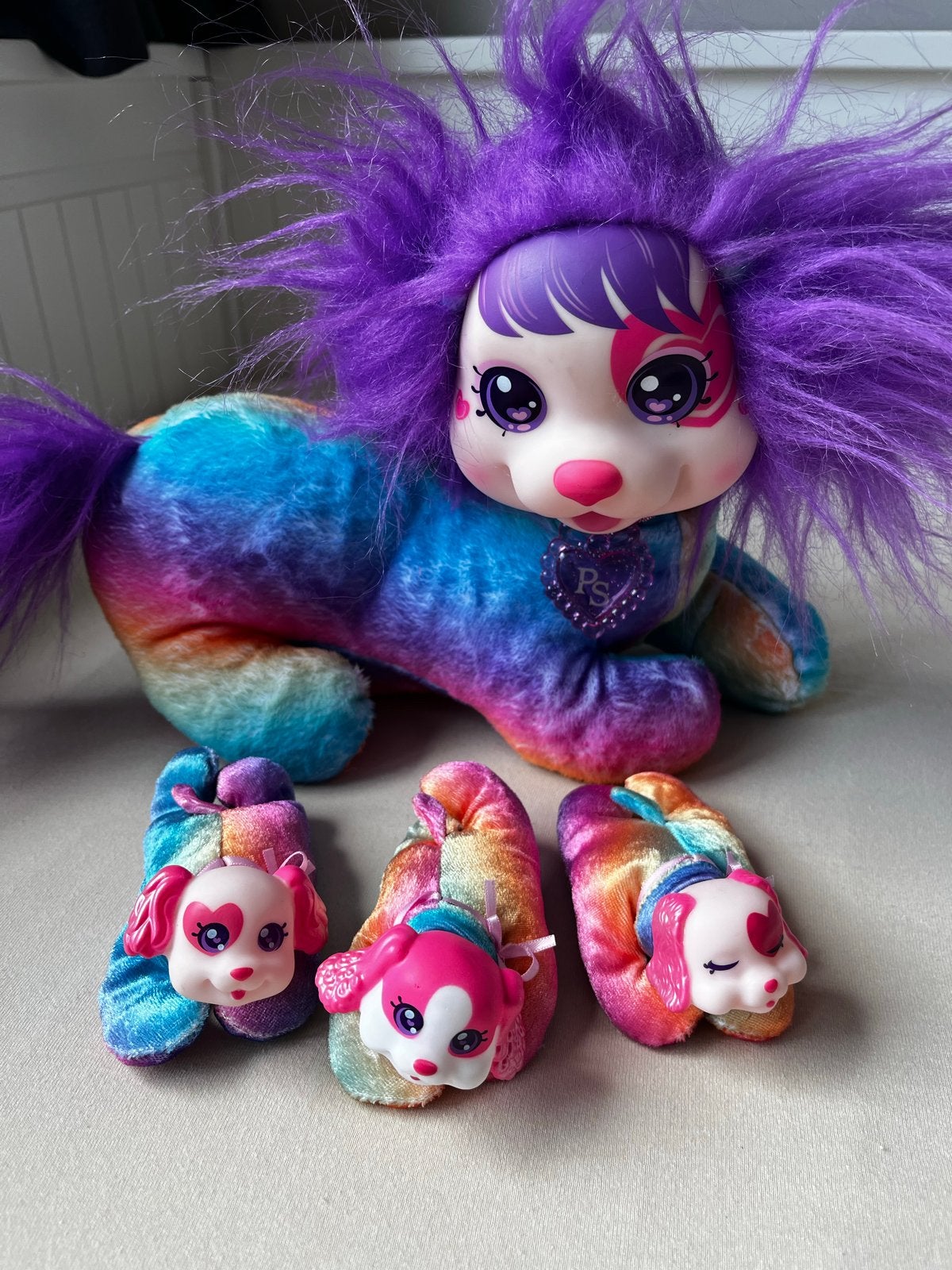 Puppy Surprise hondje met 3 puppy's - Regenboog, Ophalen of Verzenden, Gebruikt, Meerkleurig, Hond