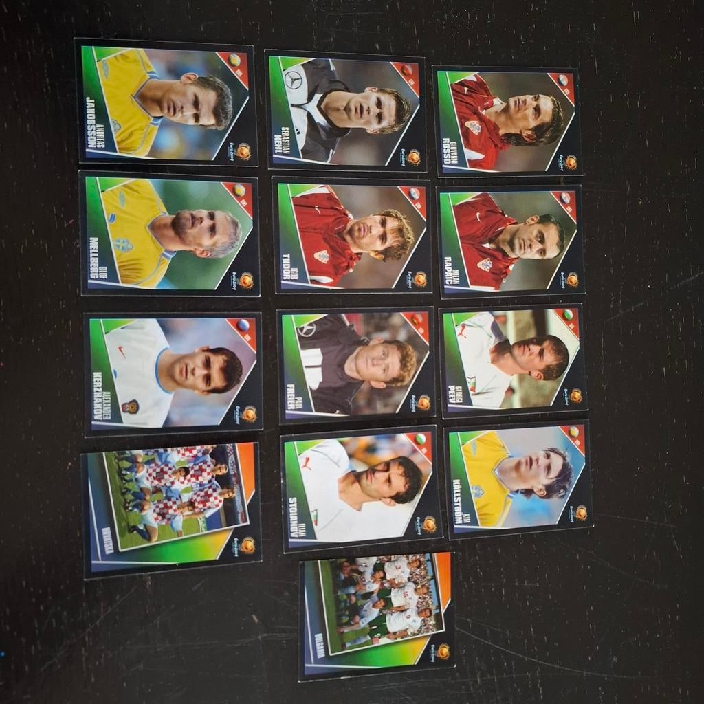 Voetbalplaatjes Euro 2004 - Diverse Spelers, Ophalen of Verzenden, Gebruikt, Buitenlandse clubs, Spelerskaart