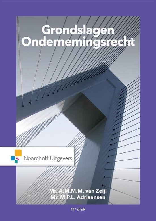 Grondslagen Ondernemingsrecht, Boeken, Ophalen of Verzenden, Beta, Zo goed als nieuw, HBO