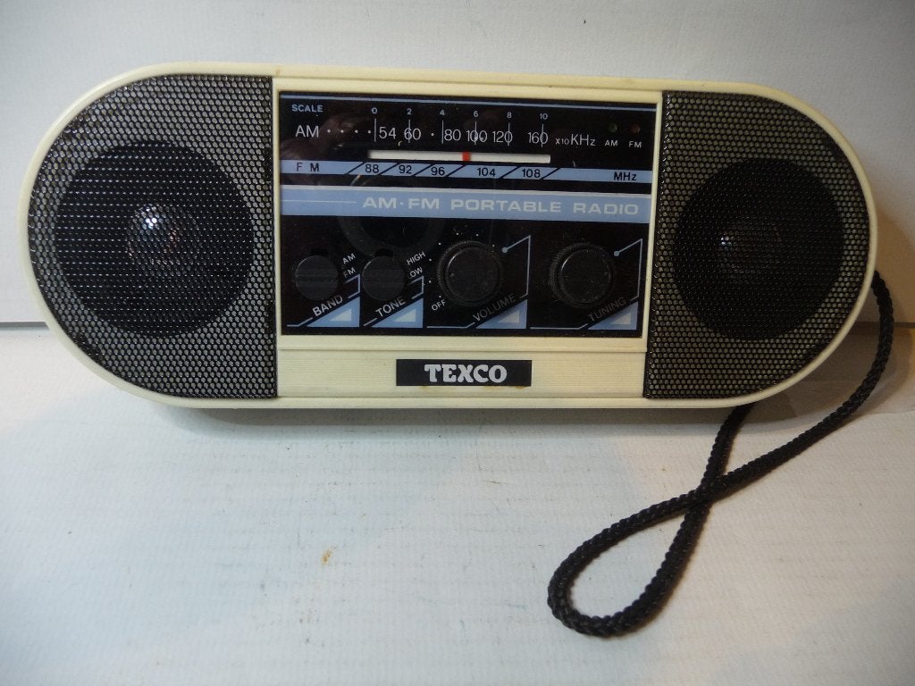 Texco transistorradio type 88. (mini gettoblaster) Verz. kan, Verzenden, Gebruikt, Transistorradio