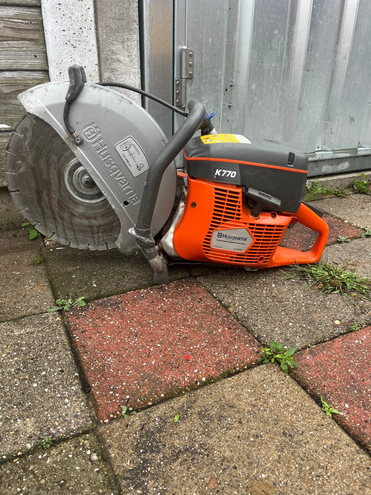 Husqvarna K770 Doorslijper - Krachtige Zaag, Doe-het-zelf en Verbouw, Gebruikt, 70 mm of meer, Overige typen, Ophalen of Verzenden