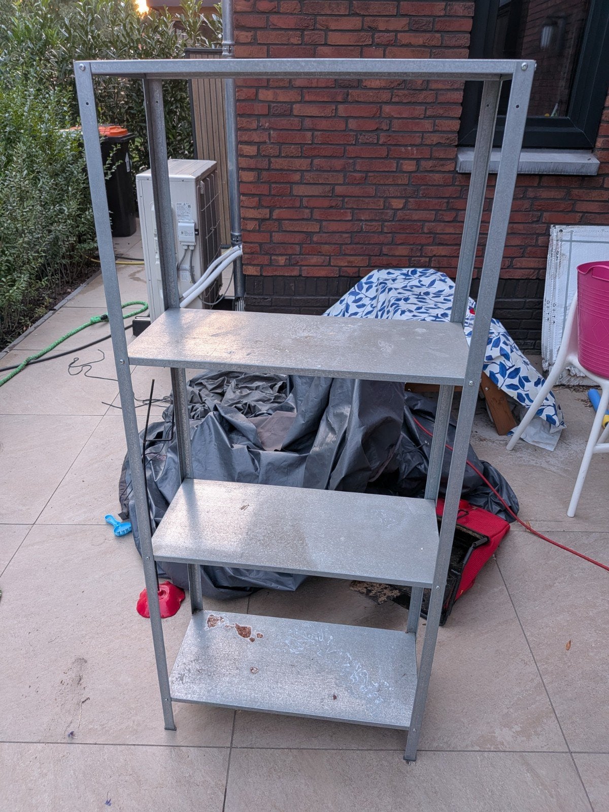 Ikea Hyllis stellingkast, 25kg/plank, gebruikt, Ophalen, Gebruikt