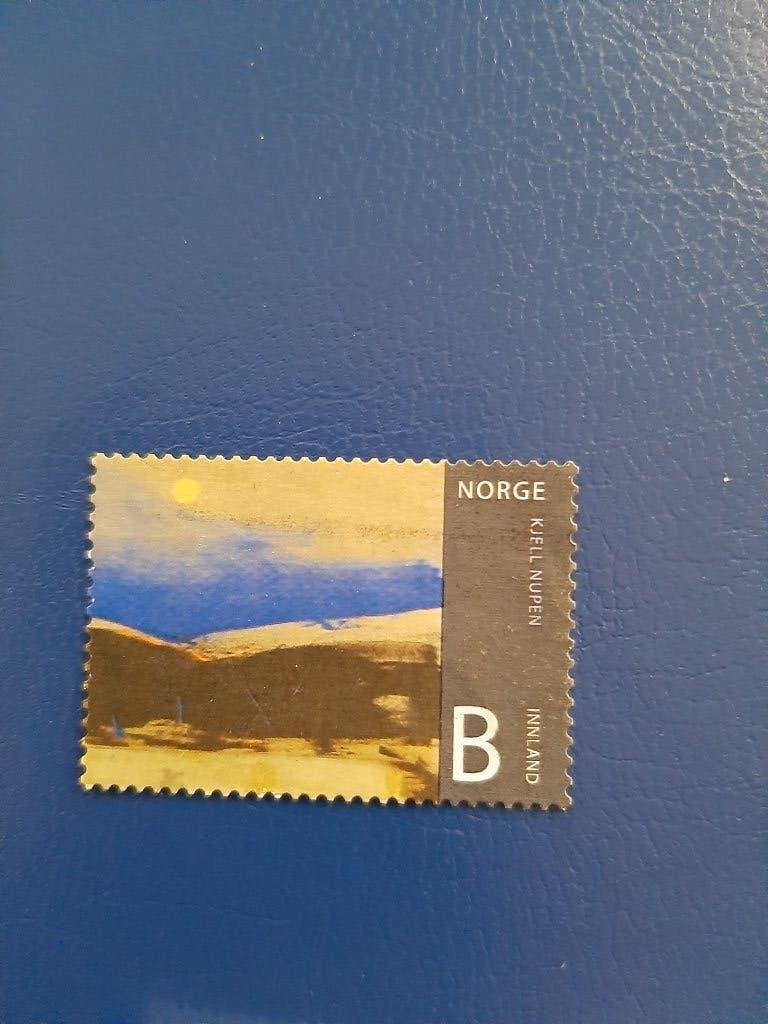 Noorwegen Innland B landschap, Postzegels en Munten, Postzegels | Europa | Scandinavië, Verzenden, Noorwegen, Gestempeld