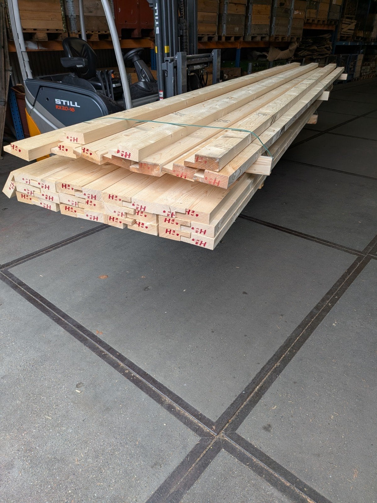 Stelkozijn hout, Ophalen, Nieuw