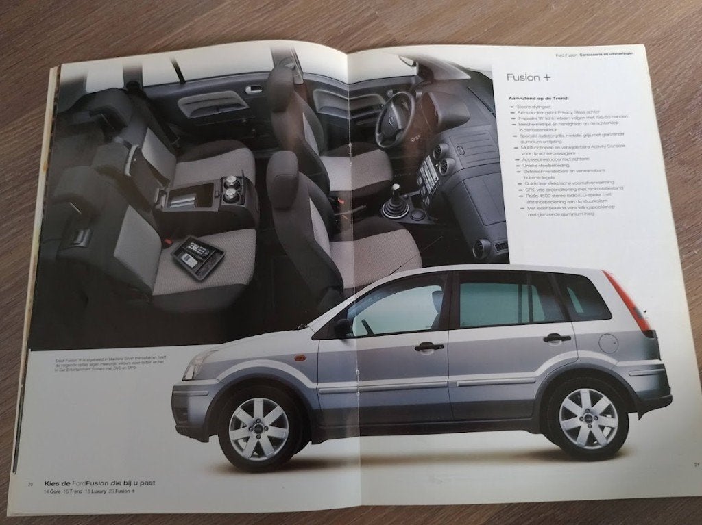Ford Fusion Autofolder, Ophalen of Verzenden, Nieuw, Ford