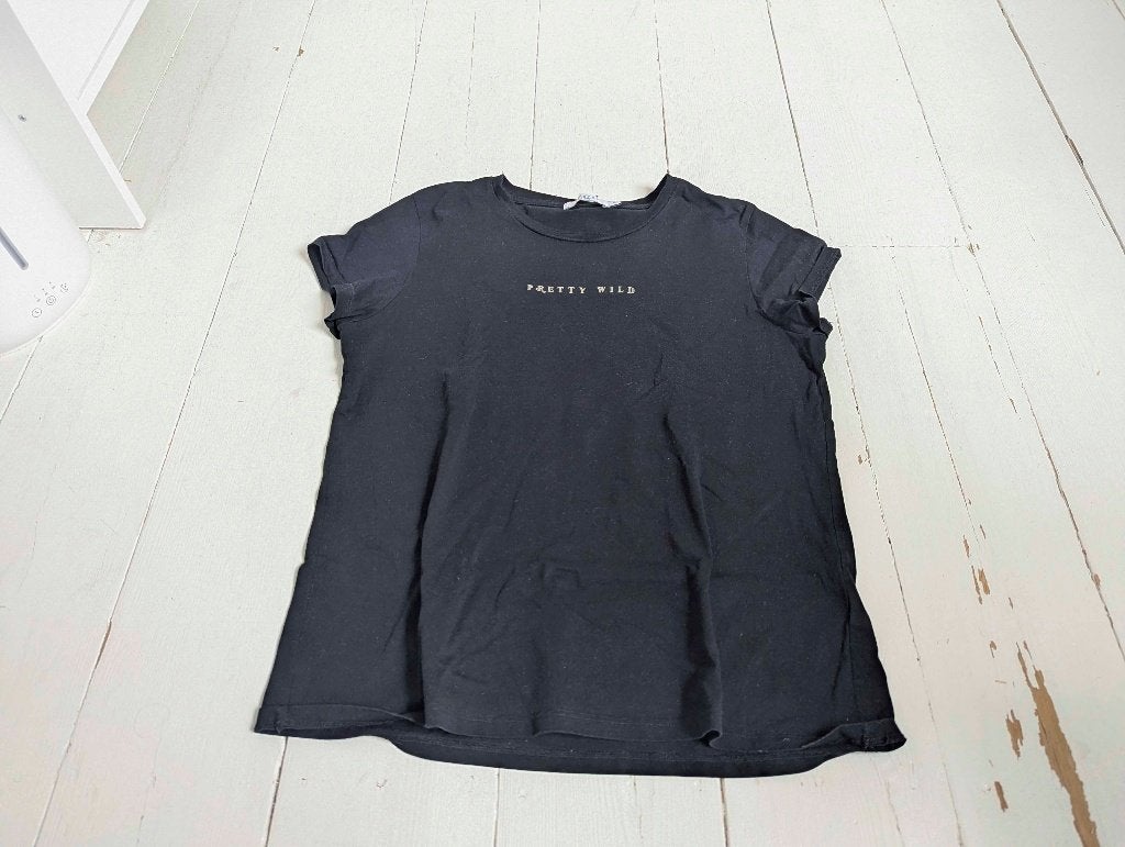 Zwart t-shirt met opdruk van Costes Studio, Zwart, Maat 46/48 (XL) of groter, Ophalen of Verzenden, Zo goed als nieuw