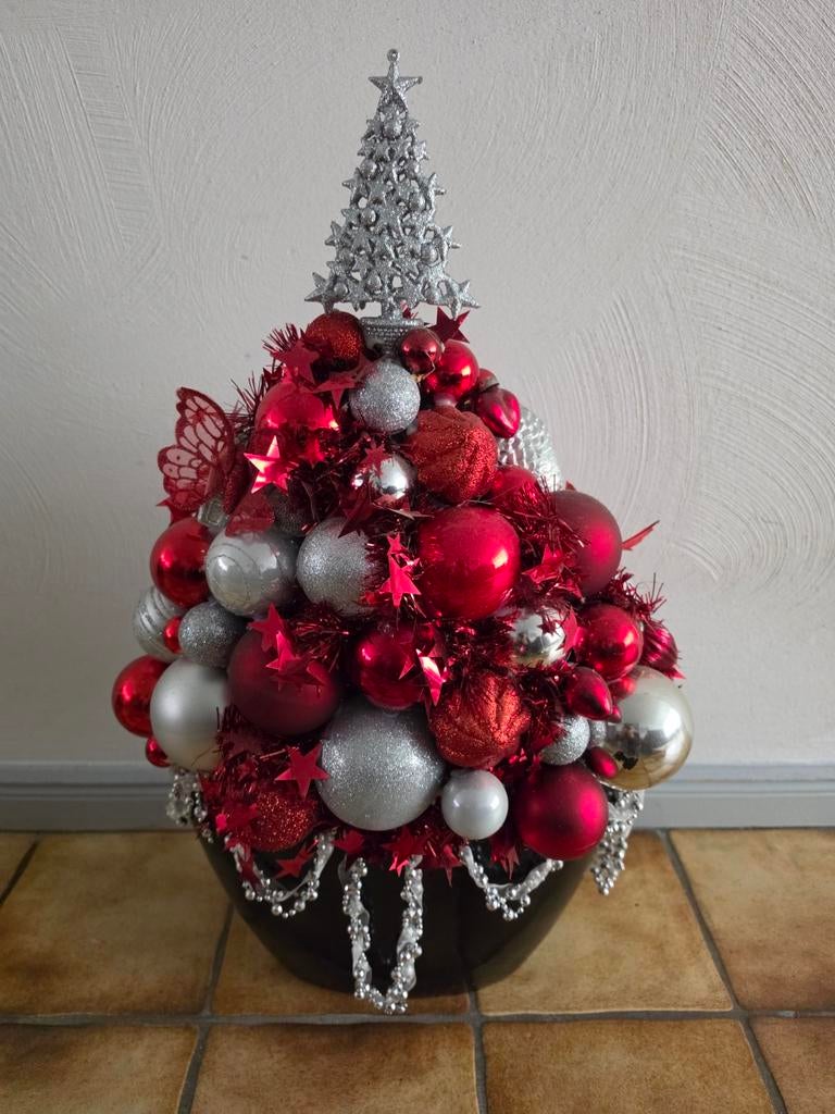 handgemaakte tafelkerstboom, Ophalen, Zo goed als nieuw