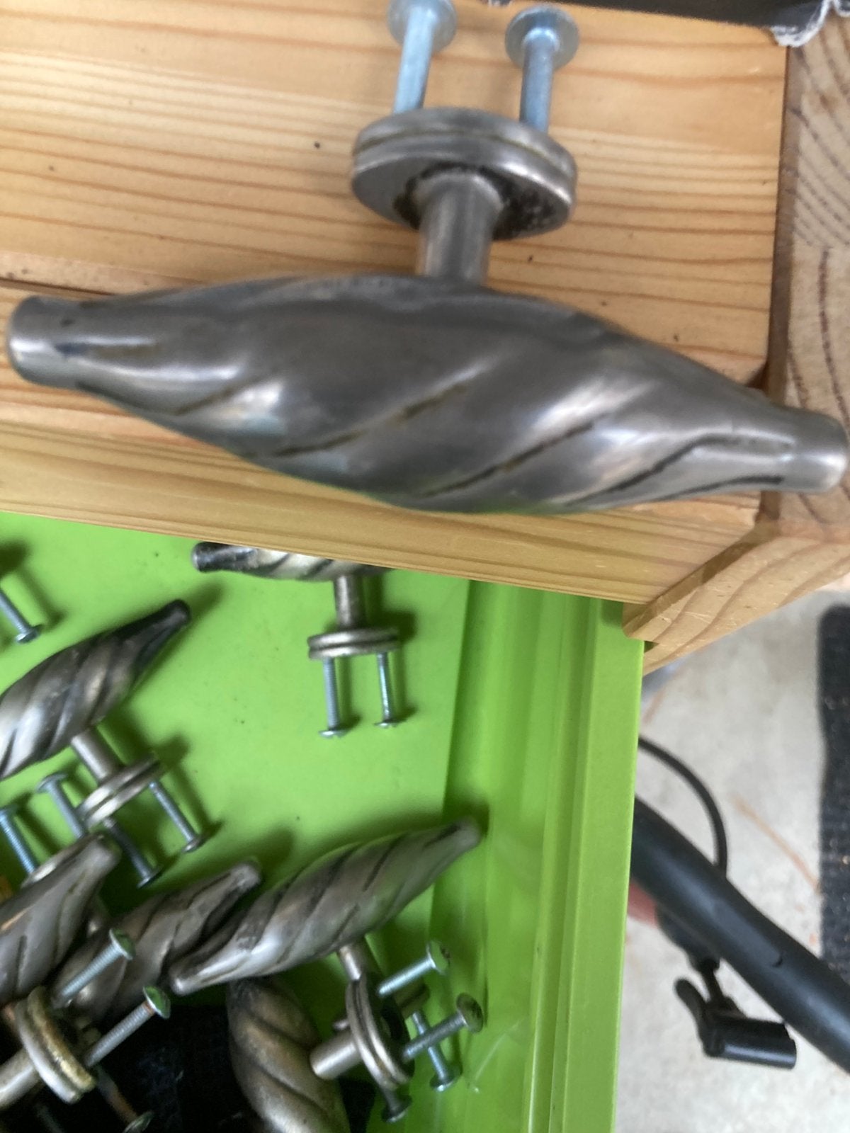 Handgrepen keukenkastjes, Overige typen, Ophalen, Gebruikt, Metaal