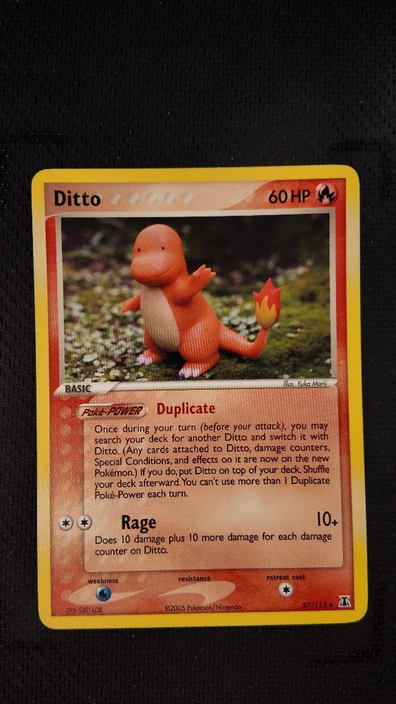 Ditto 1 37 Delta Species | Pokemon kaart, Ophalen, Zo goed als nieuw, Losse kaart