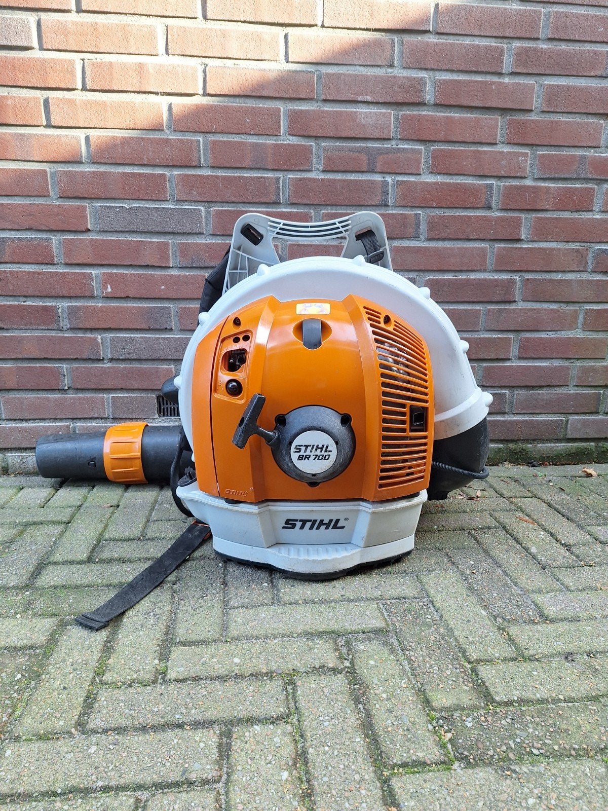 stihl br 700 bladblazer, Ophalen, Gebruikt, Ruggedragen, Stihl