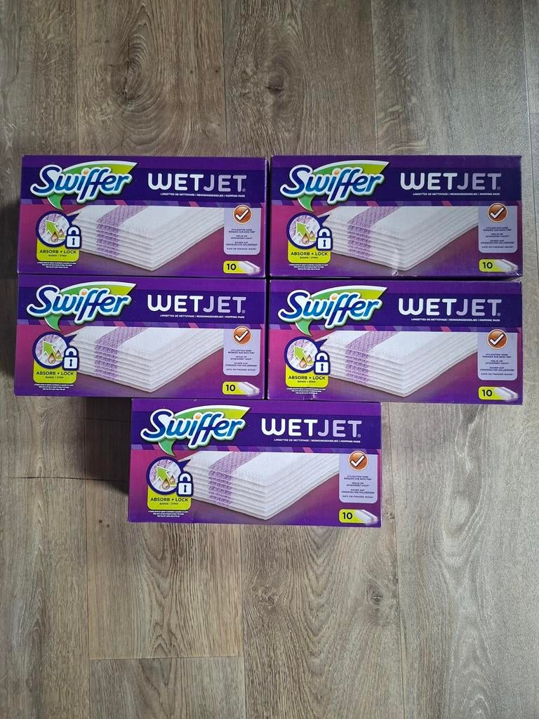 5 dozen swiffer wetjet vloerdoekjes, Ophalen of Verzenden