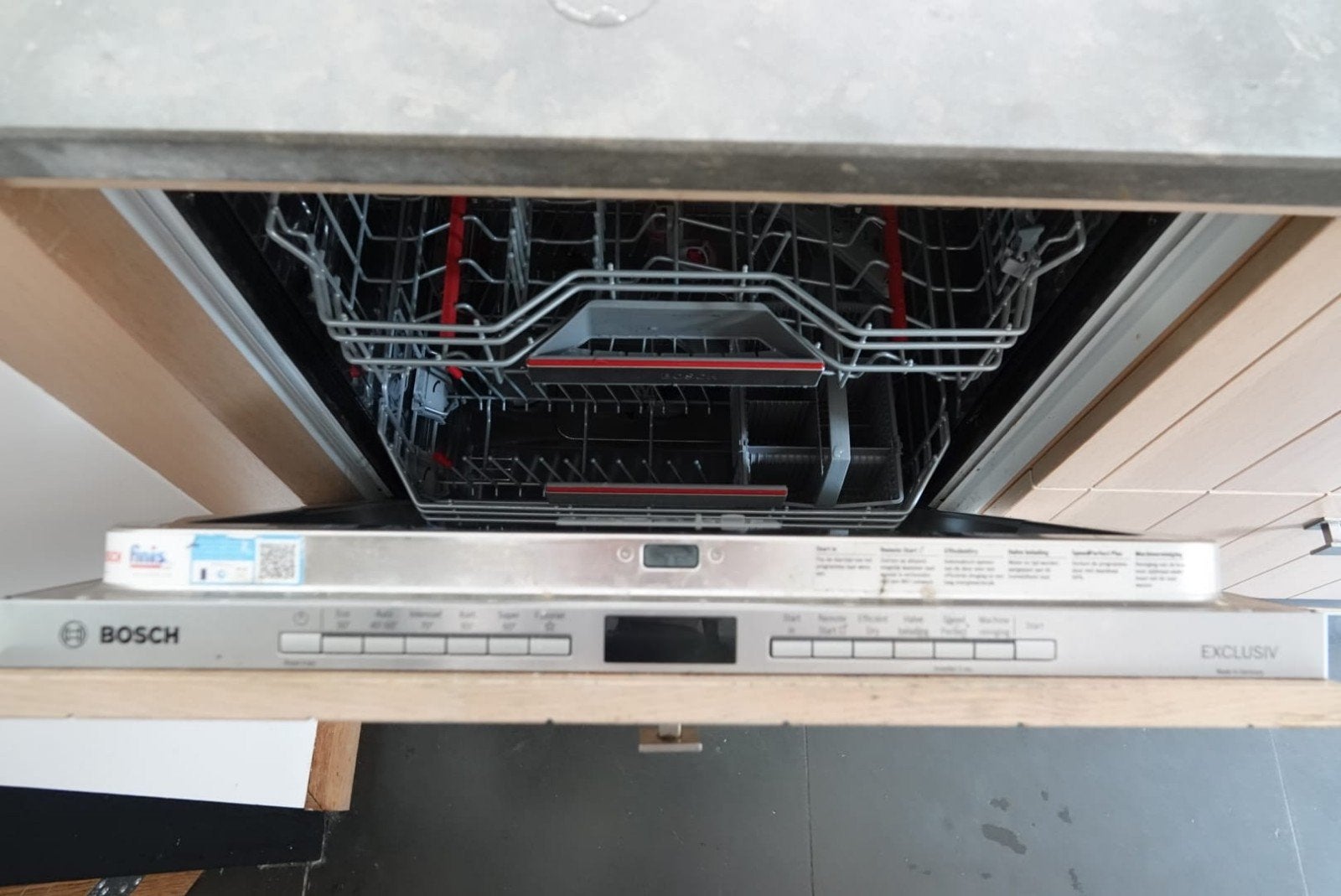 Vaatwasser Bosch serie 4 Exclusiv, Witgoed en Apparatuur, Vaatwasmachines, Ophalen of Verzenden, Gebruikt, Inbouw, 85 tot 90 cm