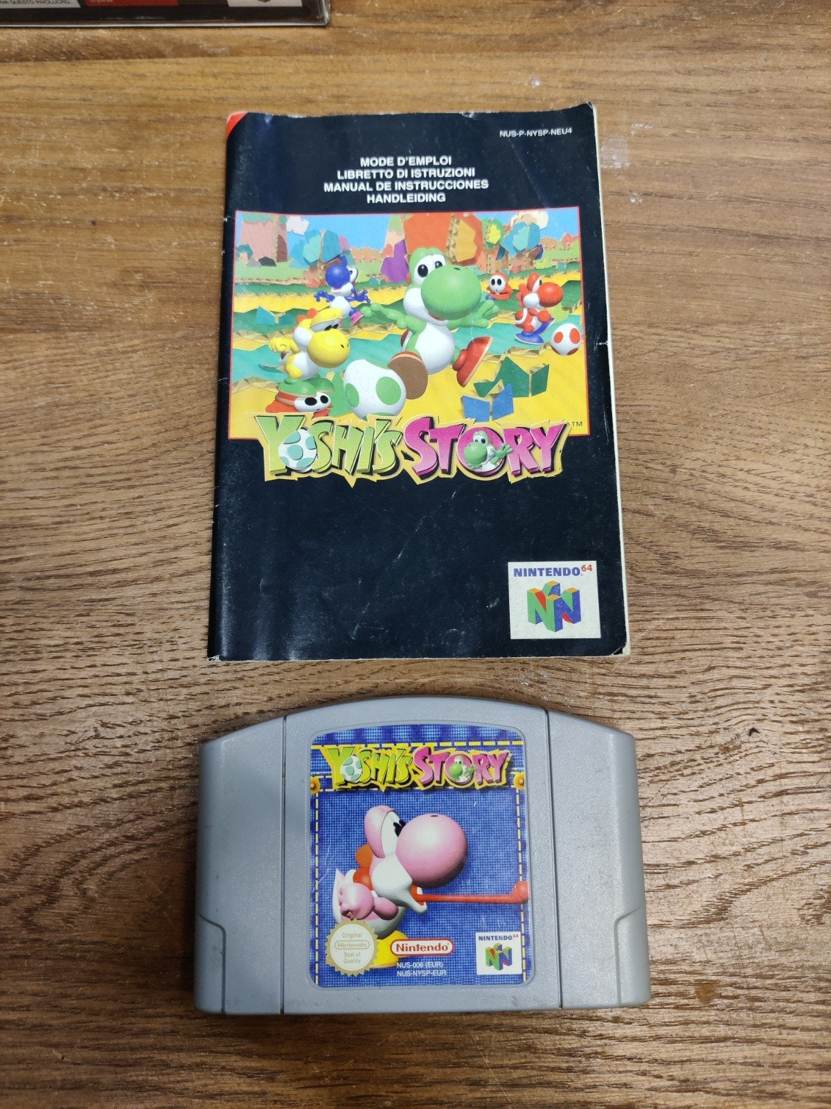 Yoshi's Story N64 - Compleet met boekje, Spelcomputers en Games, Gebruikt, 1 speler, Ophalen of Verzenden, Vanaf 3 jaar