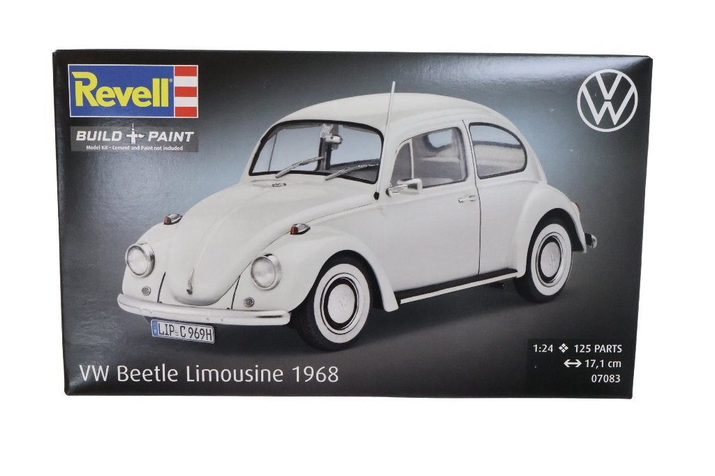 Revell VW Beetle Limousine 1968 07083, Auto, Revell, Groter dan 1:32, Nieuw