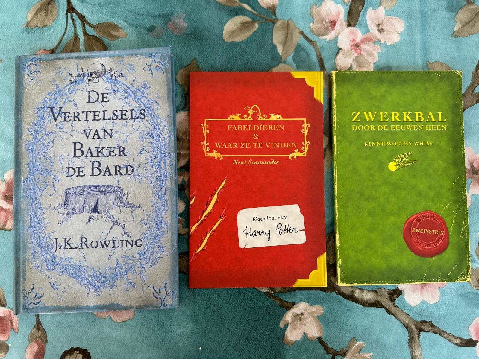 Harry Potter Bibliotheek: 3 Boeken van J.K. Rowling, Ophalen, Gelezen, Nederland