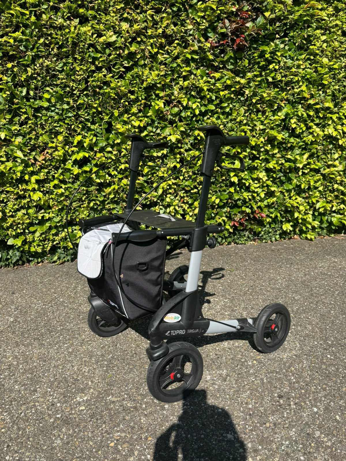 Rollator topro troja 2G s softbanden luxe tas, Ophalen, Lichtgewicht, Gebruikt