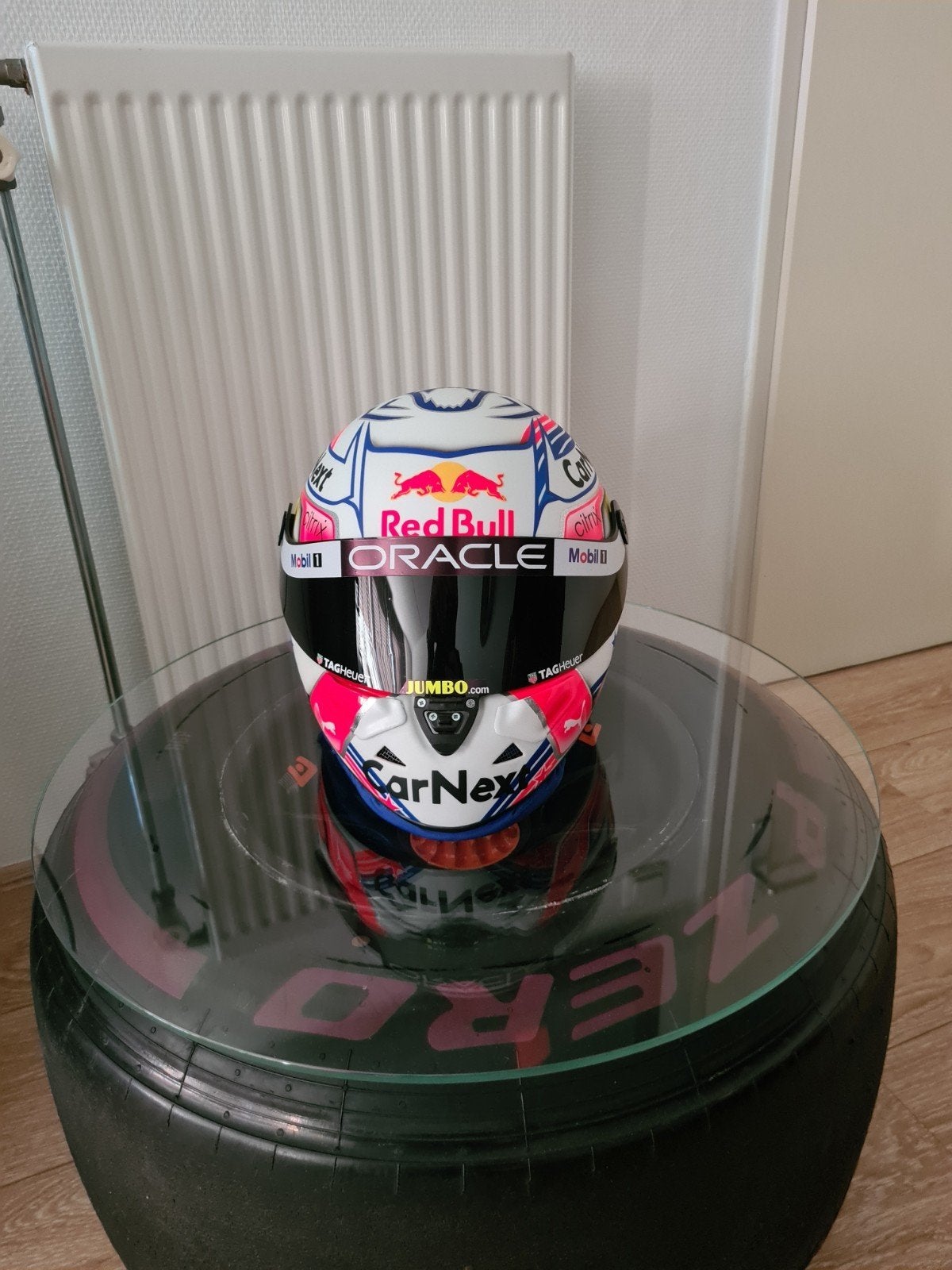 Max Verstappen Helm Replica Austin 2022 Schaal 1:1, Ophalen, Zo goed als nieuw, Formule 1