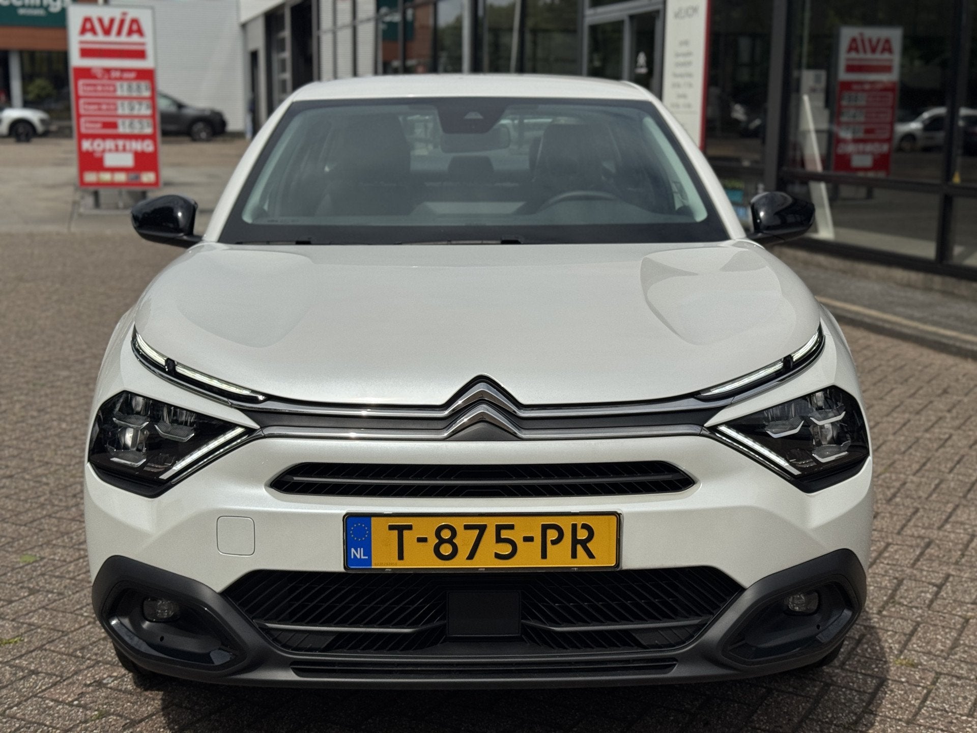 Citroën Ë-C4 X Feel Pack 50 kWh Camera|Stoel/Stuur verwarm, Auto's, Citroën, 136 pk, Gebruikt, Zwart, Wit