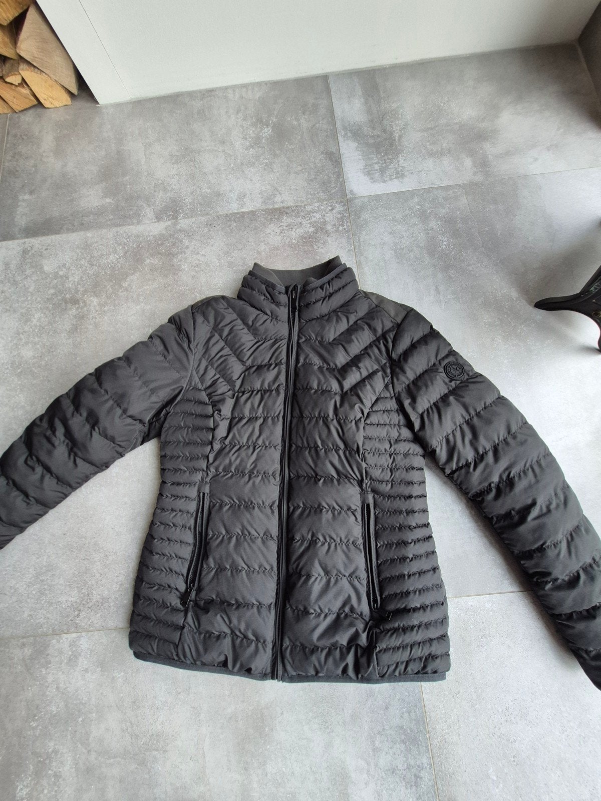 Airforce herfst jack maat L nieuw, Airforce, Zwart, Maat 42/44 (L), Nieuw