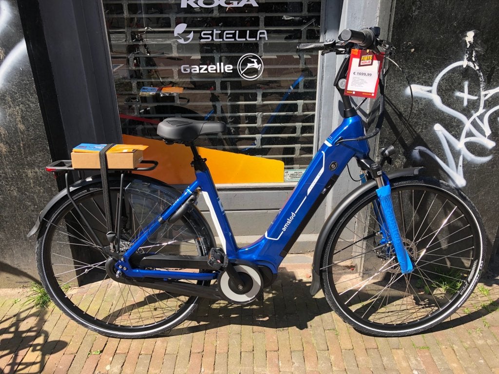 Fietshokje Houtplein: Amslod York D50 N7 E-bike Nieuw!, Niet ingevuld, Nieuw, 50 tot 53 cm, Schijfrem