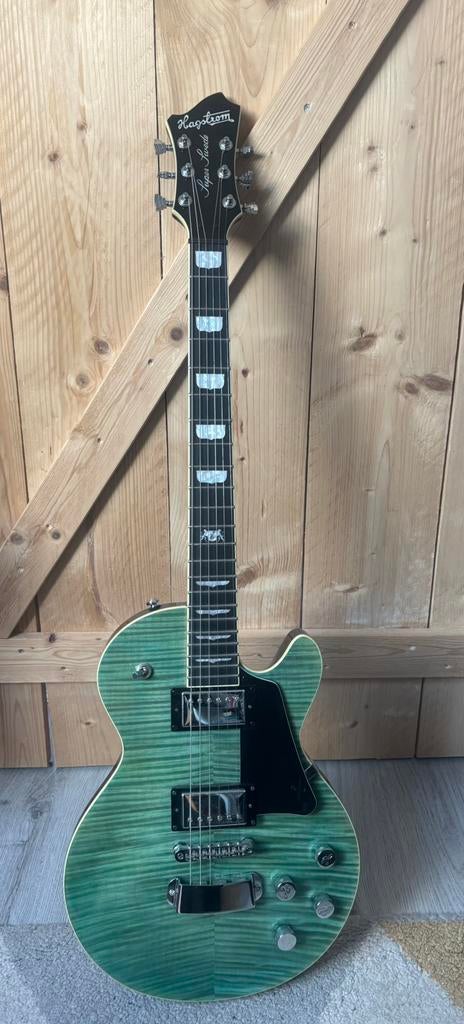 Hagstrom Super Swede – Fall Sky Gloss, Muziek en Instrumenten, Ophalen, Zo goed als nieuw, Solid body, Overige merken