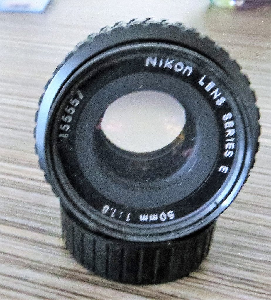 TE KOOP: NIKON LENS 50 MM E SERIES, Ophalen of Verzenden, Gebruikt, Standaardlens