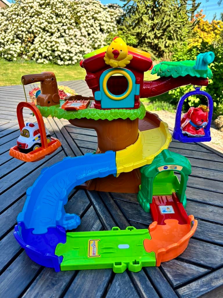 VTech speelhuis / speelboom / autobaan, Ophalen of Verzenden, Zo goed als nieuw